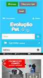 Mobile Screenshot of evolucaopet.com.br